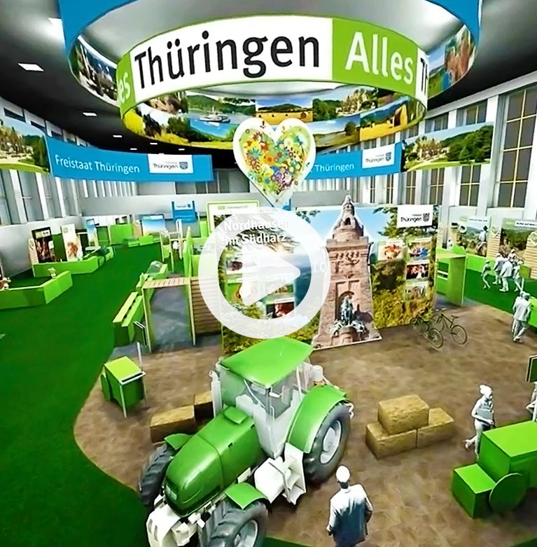 Referenz Freistaat Thüringen Animation Messekonzeption Grüne Woche Preview 2