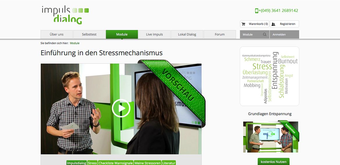 Referenz impulsdialog Videoportal Referenz impulsdialog Videoportal