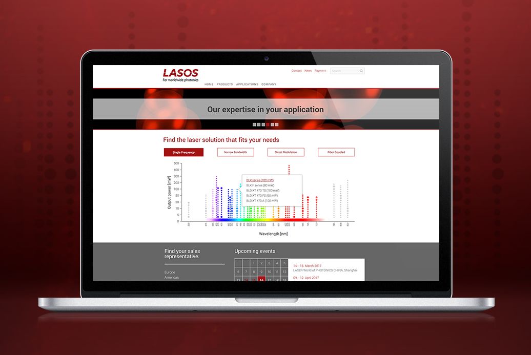 Referenz Lasos individuelle Website Funktionen Produktkonfigurator Referenz Lasos individuelle Website Funktionen Produktkonfigurator