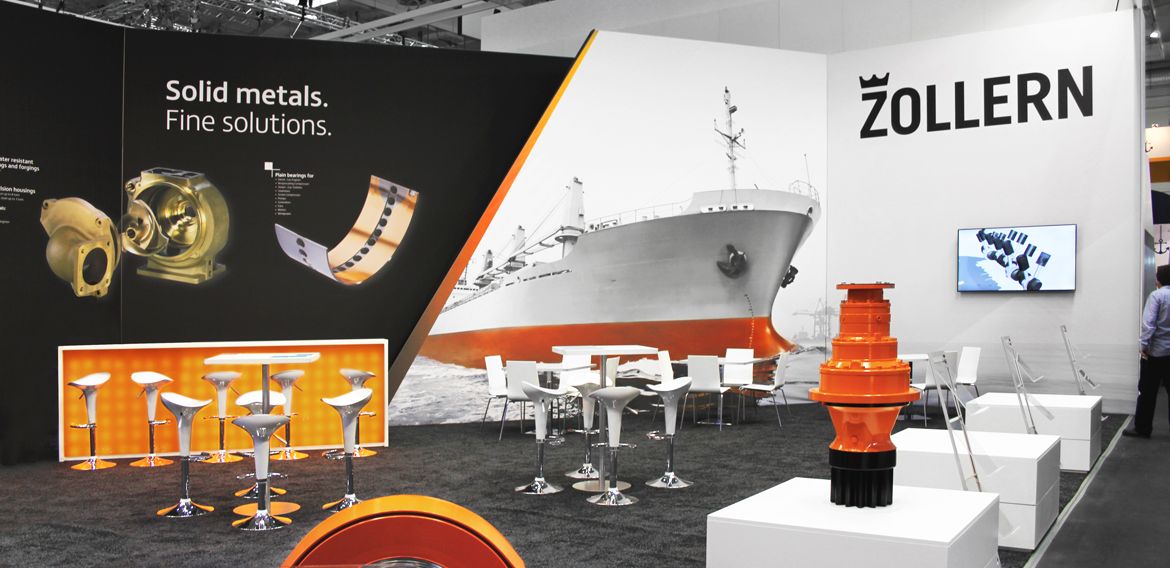 Referenz Zollern Messe Messebau SMM Referenz Zollern Messe Messebau SMM