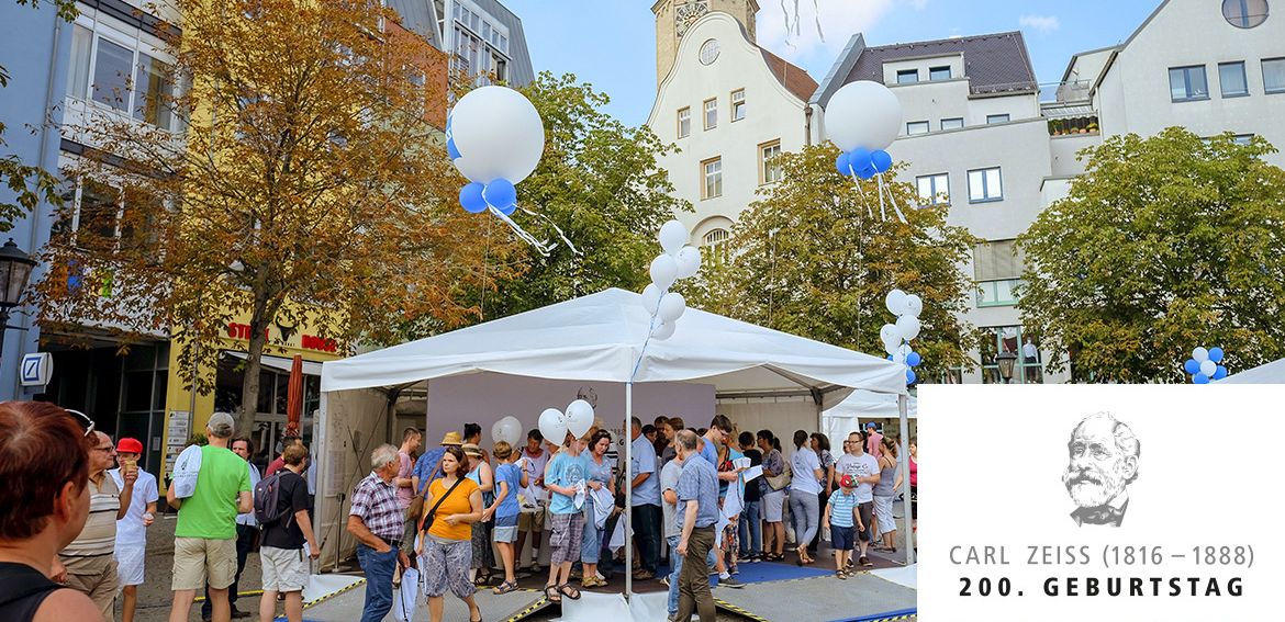 Referenz Carl Zeiss GmbH Jena Beratung Firmenjubiläum